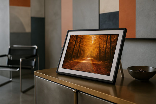 Digitaal fotolijstje wit kopen: past het bij jouw interieur?