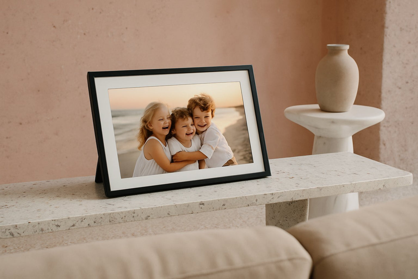 Digitale familieplanner: hoe een digitale fotolijst het gezin verbindt - digitalefotolijst.nl