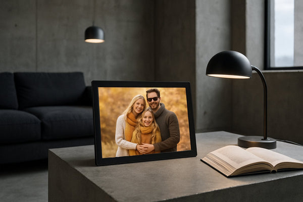Digitale fotolijst 15.6 inch: complete gids voor het grootste formaat