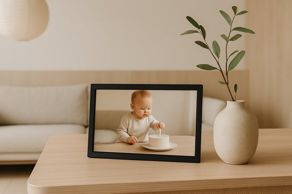 Digitale fotolijst 32 GB kopen - Ruime opslag voor foto's en video's