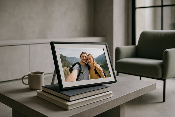 Digitale fotolijst Frameo voor bedrijven: interne communicatie verbeteren