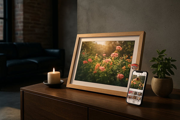 Frameo handleiding: zo stel je jouw digitale fotolijst stap voor stap in