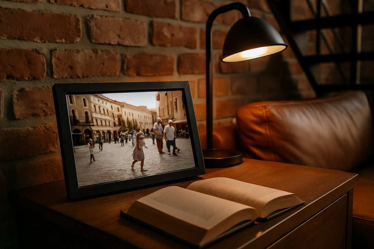 Frameo lijstje cadeau doen: zo kies je het juiste formaat en design - digitalefotolijst.nl