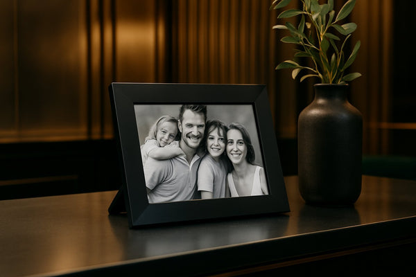 Oplaadbare digitale fotolijst: heeft hij een batterij nodig?