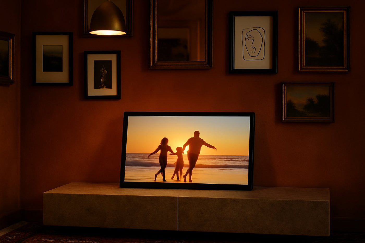 Digitaal fotolijstje met app op afstand bedienen – Topkeuzes 2024 - digitalefotolijst.nl