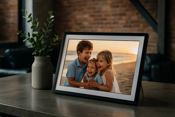 Digitale gezinsplanner: hoe een fotolijst overzicht en verbinding brengt