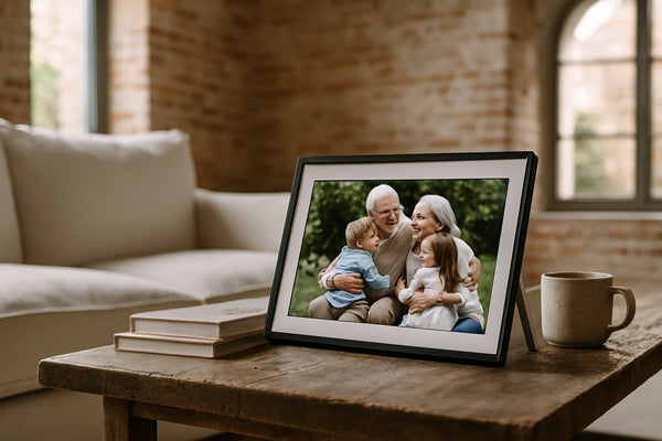 Fotolijst digitaal Frameo: zo werkt het en welk model past bij jou