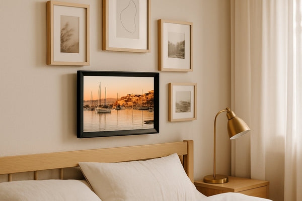 Frameo 15.6 inch digitale fotolijst - zakelijke uitvoering
