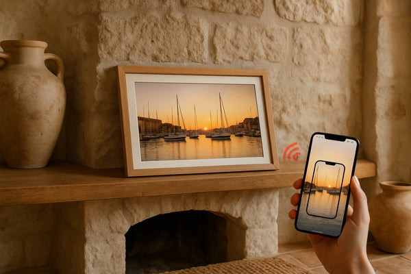 Frameo app handleiding: digitale fotolijst instellen in 5 stappen