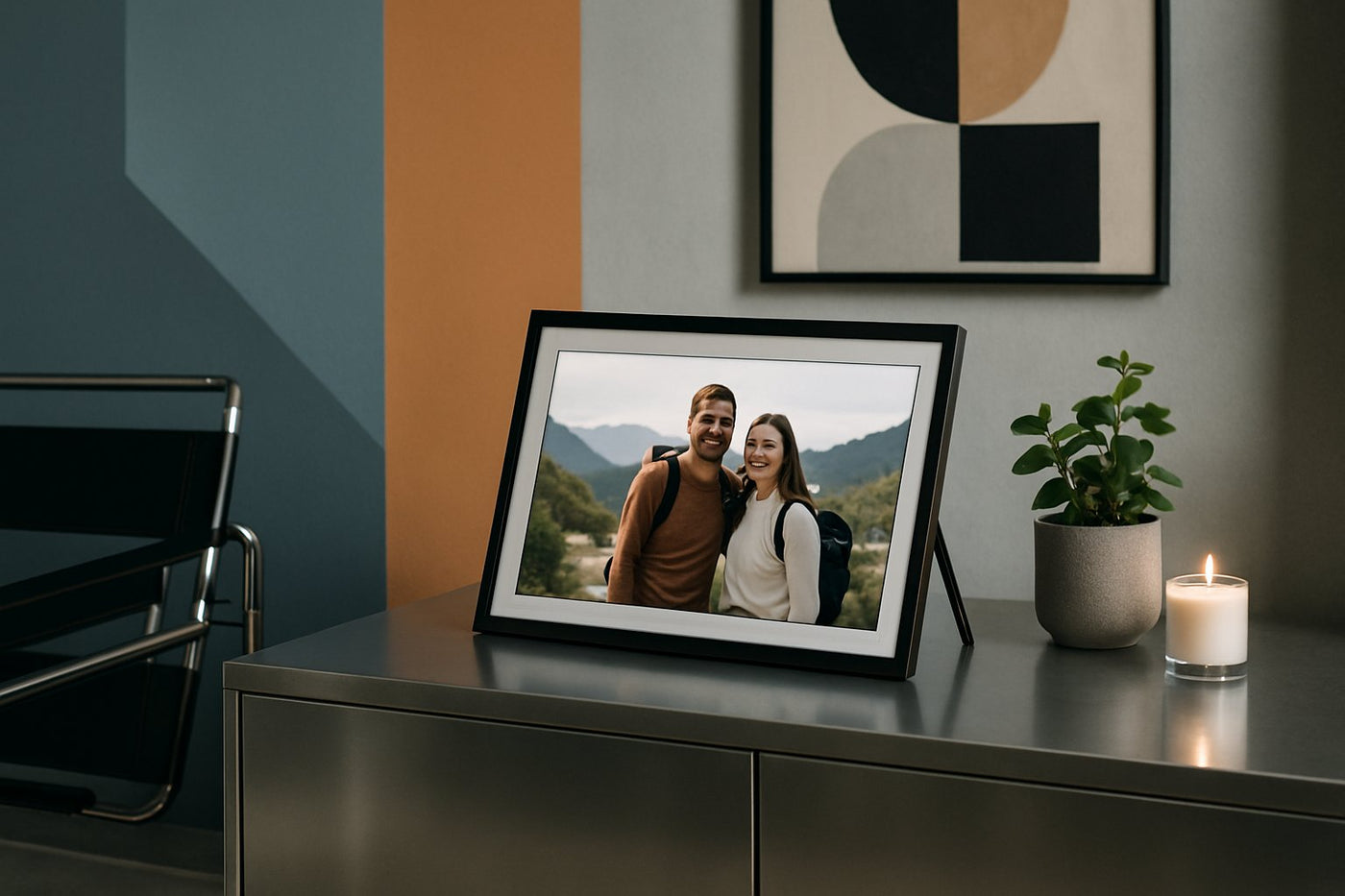 Standaarden en frames voor digitale fotolijsten: houtlook, formaten en plaatsing - digitalefotolijst.nl